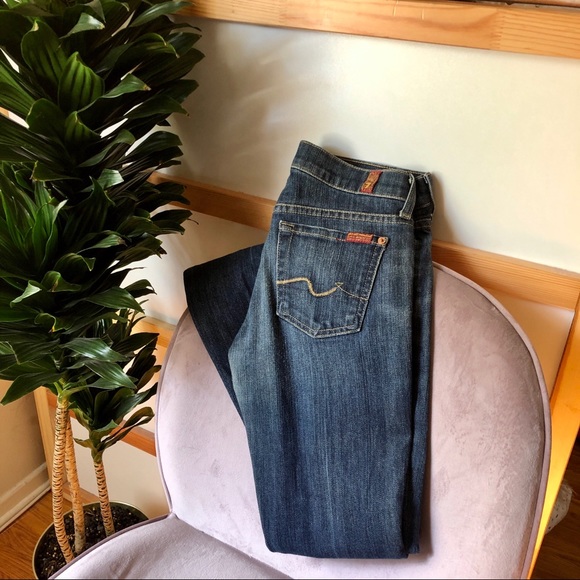 7 for all mankind bootcut jeans - Picture 3 of 6